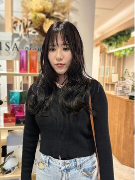 韓国スタイル/就活カラー/髪質改善/オージュア/西新/百道浜