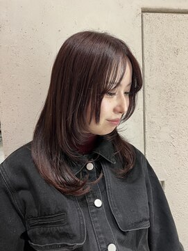 ルィ 名古屋栄(llwy) ブリーチ無しラベンダーカラー