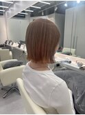 切りっぱなしボブ