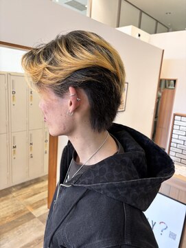 ノート ヘアーサロン(NOTE HAIR SALON) ブリーチを活かしたフェザーカット