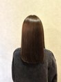 ヘアードゥ レディバグ(HAIR DO LADY BUG) セミロング×アッシュカラー