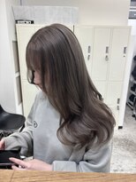 ドットトウキョウ 町田店(dot.tokyo)&nbsp;ダークアッシュ/ミディアムレイヤーカット/町田