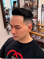 メゾンフォーメン 心斎橋店(Maison for men) サイドパート ハードパート スキンフェード フェードカット