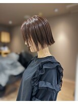 トッカ 所沢(tocca)&nbsp;ぷつっと外ハネボブ×ピンクブラウン