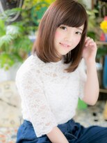 カバーヘア イヴ 戸頭店(COVER HAIR EVE)&nbsp;*COVER HAIR*大人かわいい♪ミディアムツヤストレートa