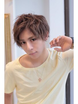 フォルテ 表参道店(FORTE) 【表参道】アップバングマッドフェザーマッシュ