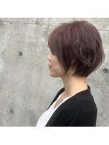 アンルーク ヘア(+1 unluke hair) [+1unluke]外国人風×clear purple× short