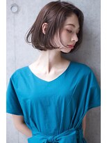 アトリエ フェム(atelier.fem)&nbsp;大人リラクシーなボブスタイル×モーブ
