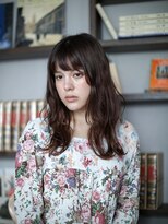 ジョニー ワンノート(Johnny Onenote)&nbsp;厚めバング◎デジタルパーマ×ヴェールウェーブ《Kaoru》