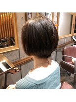カット スペシャリティー クロマ(cut speciality CHROMA)&nbsp;朝楽ショートボブ