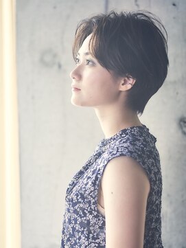 ピークアブー アヴェダ アトレ恵比寿(PEEK-A-BOO AVEDA) 【グラデーション】再現性ハンサムショート 恵比寿 須賀