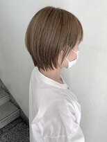 キャンバス バイ ネオリーブ 横浜西口(Canvas by neo.)&nbsp;大人可愛い☆小顔に見える丸みショート☆hina