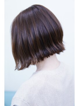 リッツヘアー 下川美容室(Rits hair) 切りっぱなしボブ／外ハネ感