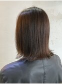 外ハネグレージュ