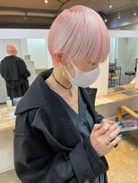 ソイ 下北沢(soi)&nbsp;【White pink】ハイトーンショート_ホワイトピンク_ケアブリーチ