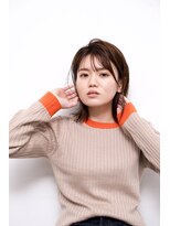 ヘア サロン イエロー(hair salon YELLOW)&nbsp;Orange Bob