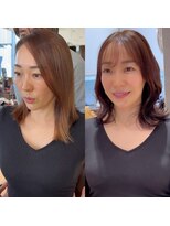 AFLOAT GINZA【仲道 弘泰】2wayバング【before→after】
