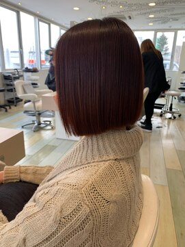 ヘアークラフト アニー 南郷18丁目店(HAIR CRAFT Annie) 縮毛ボブ