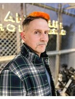 フジヤマ バーバー ショップ(FUJIYAMA BARBER SHOP)&nbsp;七三オールバックコンマヘア