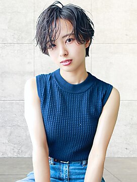 ヘアーアンジェ 伊達店(Hair ange) 【30・40代おすすめ♪】小顔カット×ハイライト×くびれショート