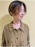 【morio池袋】綺麗でかっこいい黒髪ショート♪