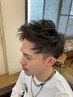 カット+炭酸クレンジングシャンプー￥3950
