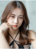 艶髪スタイル/小顔ヘア/大人可愛い/くびれヘア/韓国風
