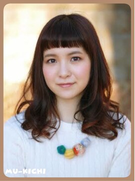 むーきち 吉祥寺(mu-kichi) ラフ感ウェーブミディアム【mu-kichi吉祥寺】