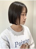 【FOLK】地毛でも透明感☆似合わせストレートショートボブ♪