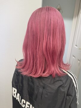 トゥーリ 薬院店(tuuli) tuuli miyu ピンクミディアム/ハイトーン/ブリーチカラー