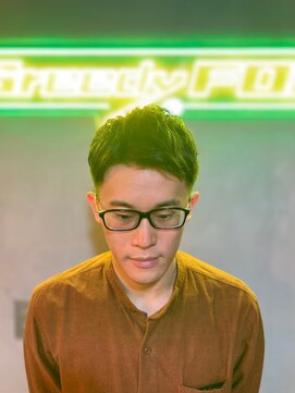 グリーディーフォックス 三軒茶屋(GreedyFOX) 波巻き/マッシュパーマ/ウルフ/ハイライト<理容室>三軒茶屋