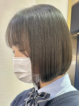 ロンドアベニール 北千住(Lond avenir) ばっさり！ぱつっとボブ☆美髪ボブ/美髪矯正[北千住]