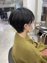 アッシュ 下北沢店(Ash)&nbsp;黒髪でもオシャレ！耳掛けマッシュショート