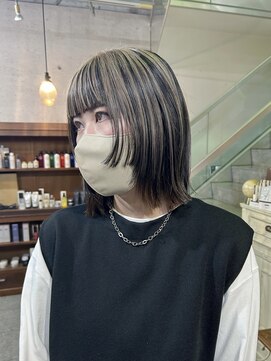 ヘアーデザイン アルエ(HAIR×design ARUE) アンブレラカラー/ボブ