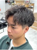 ツイストスパイラルパーマツイストパーマ刈り上げ名駅名古屋