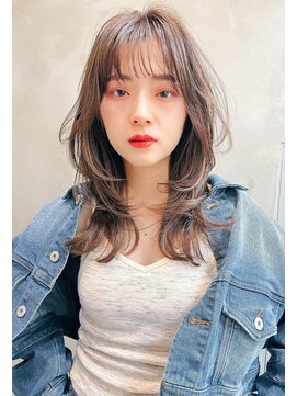 エイミー(Aimee) Aimee 町田　ココアブラウン×レイヤーstyle