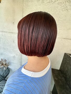 サロンドベリタ(salon de VERITA) 大人ボルドーボブ