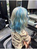 pail blue highlight
