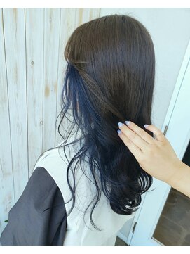 ルシード スタイル オルガ(LUCIDO STYLE Orga) 10代20代 チラッとネイビーブルー