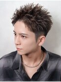 爽やかツーブロック【スパイキーアップバング】