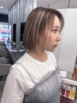 キング 枚方店(K!ng) 縮毛矯正髪質改善ハイライトレイヤーカット枚方美容室エクステ