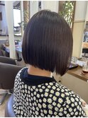 《見附　今町》M3D マット系カラー　前下がりボブ