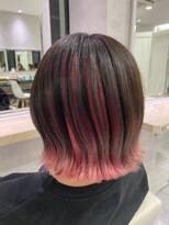 アッシュ 高津店(Ash)&nbsp;アンブレラカラー「ピンクモカ」