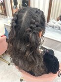ガーリースタイル/心斎橋/ヘアメ/セットサロン