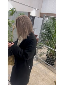 ディーパス(D-PATH) 【White beige／会津若松】ダブルカラー/バレイヤージュ