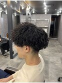 前下がりマッシュ【ツイストスパイラルパーマ】
