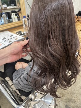 ウィークエンド(WEEKEND) パープルグレージュ＋カット＋TR【13800円】