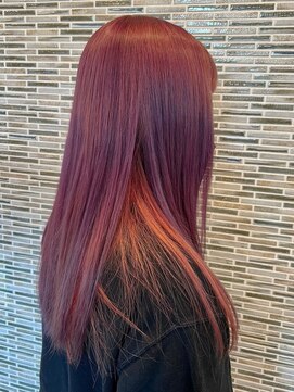 リシェール 北越谷店(RICHAIR) 黒髪 ボブルフ ネビージュ 小顔 ワンレン 北越谷 髪質改善 前髪