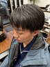 【学割U24】学生メンズカット＋顔そり＋眉カット＋シャンプー￥3300→￥3000
