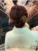 和装ヘアアレンジ